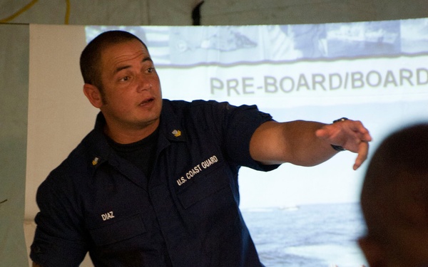 Coast Guard conducts law enforcement training