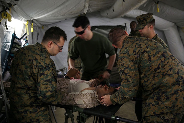 Mass casualty drills bring realism to the homefront