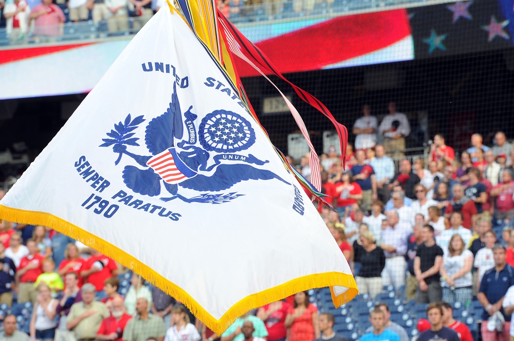 Tribute to the Coast Guard at Nationals Park