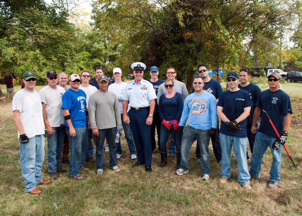 Coast Guard volunteers
