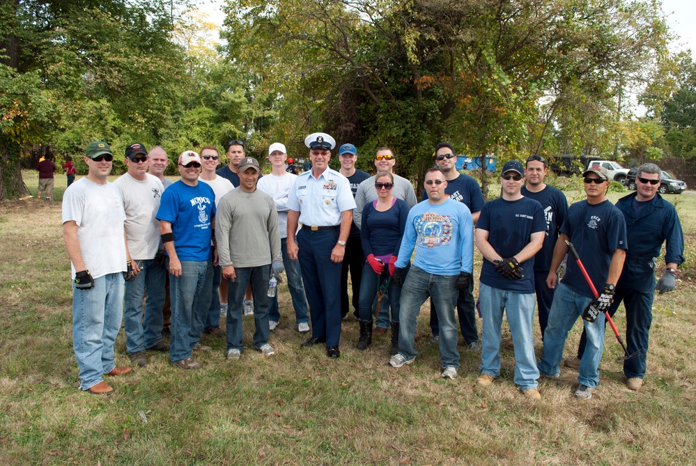 Coast Guard volunteers