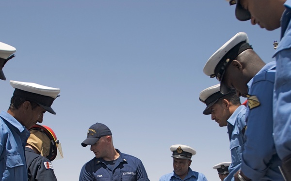 Training aboard Boutwell