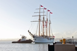 Chile's Esmeralda visits San Juan