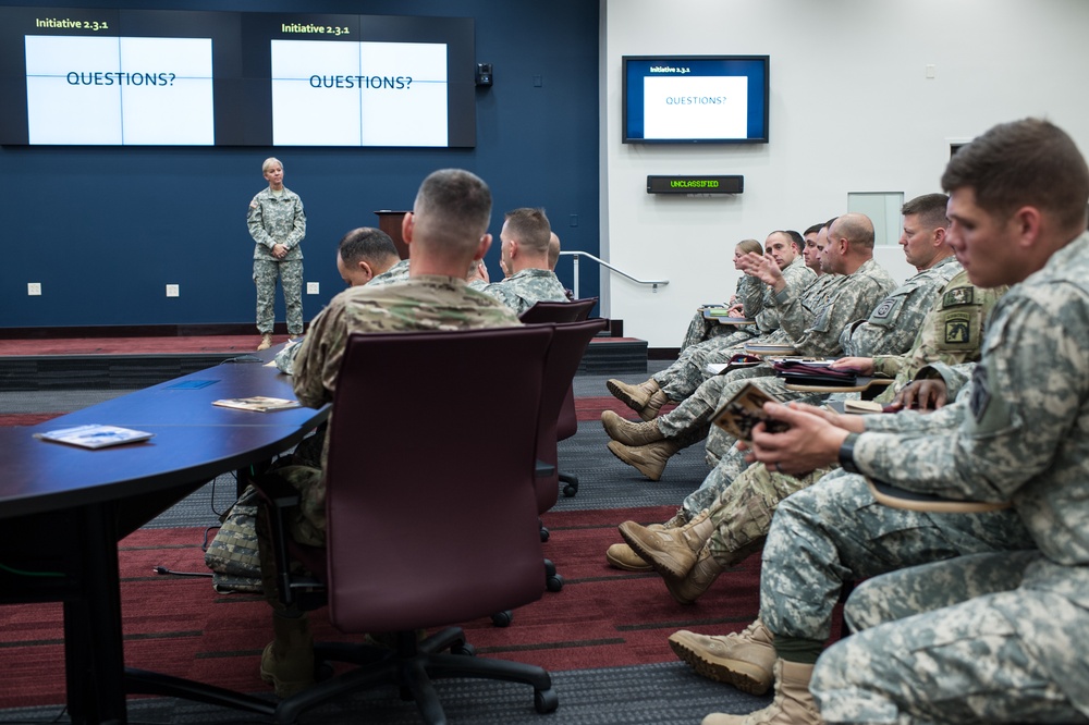 USARC's top warrant officer hosted by 82nd Airborne Division