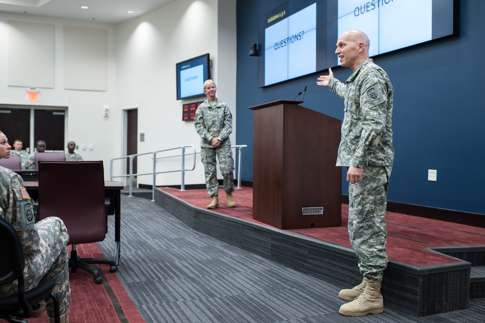 USARC's top warrant officer hosted by 82nd Airborne Division