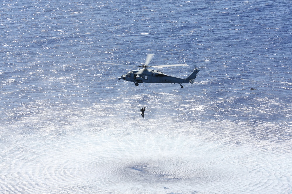 Marines, sailors perform joint Combat Search and Rescue exercise