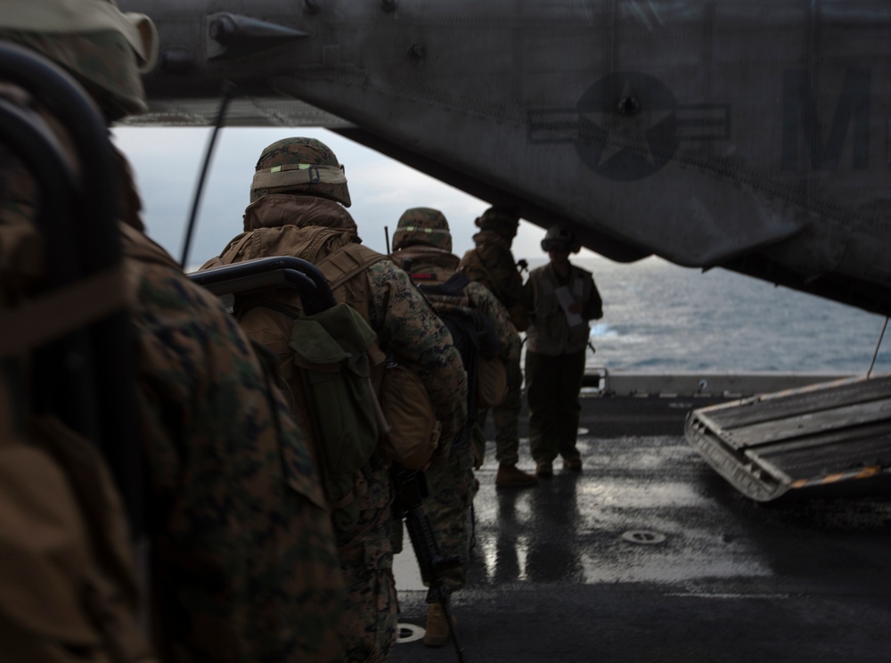 22nd MEU forward arming and refueling Point