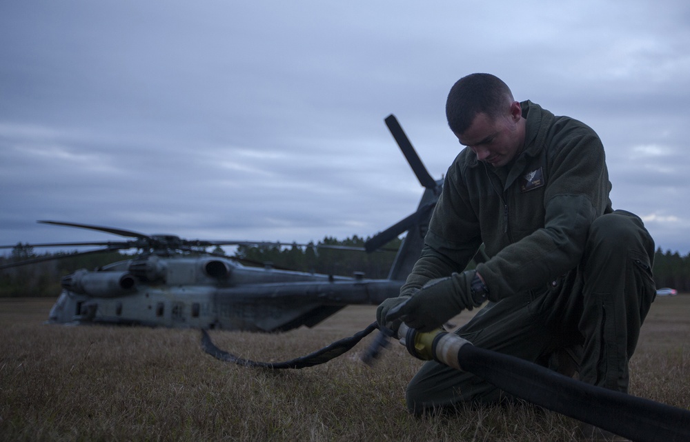 22nd MEU forward arming and refueling Point