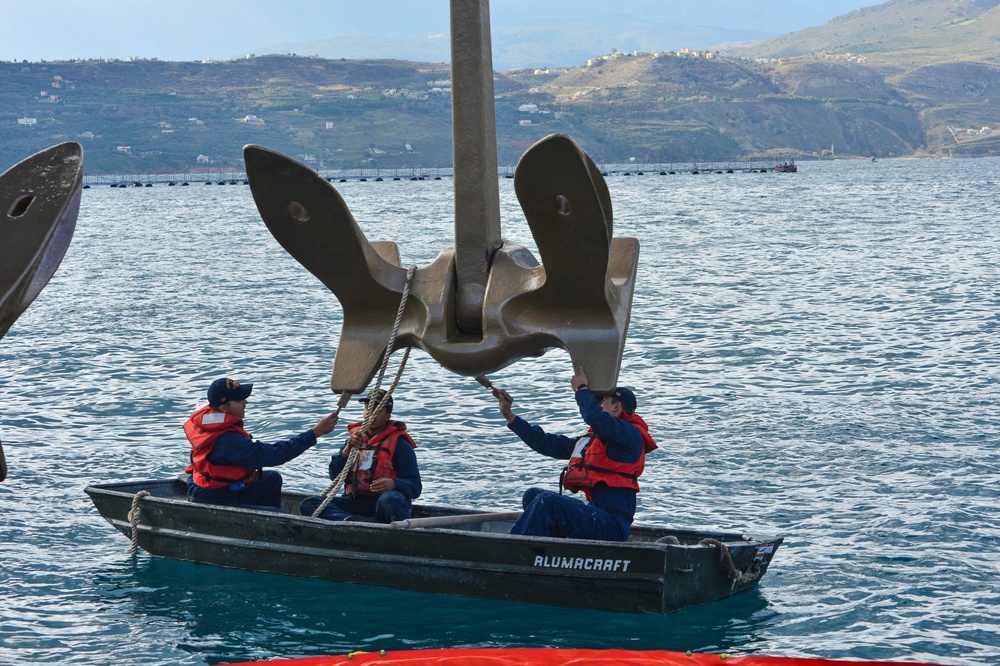 USS Monterey port visit