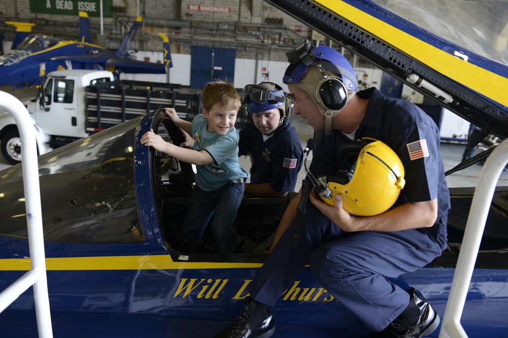 Blue Angels visit