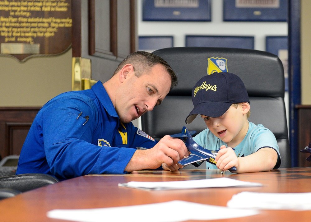 Blue Angels visit