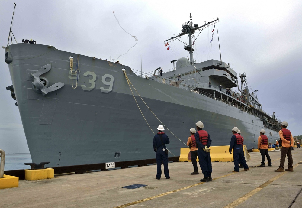 USS Emory S. Land operations