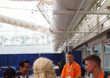 Marines volunteer at San Diego Comic-Con