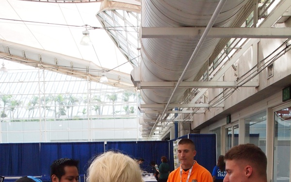 Marines volunteer at San Diego Comic-Con