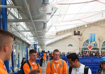 Marines volunteer at San Diego Comic-Con