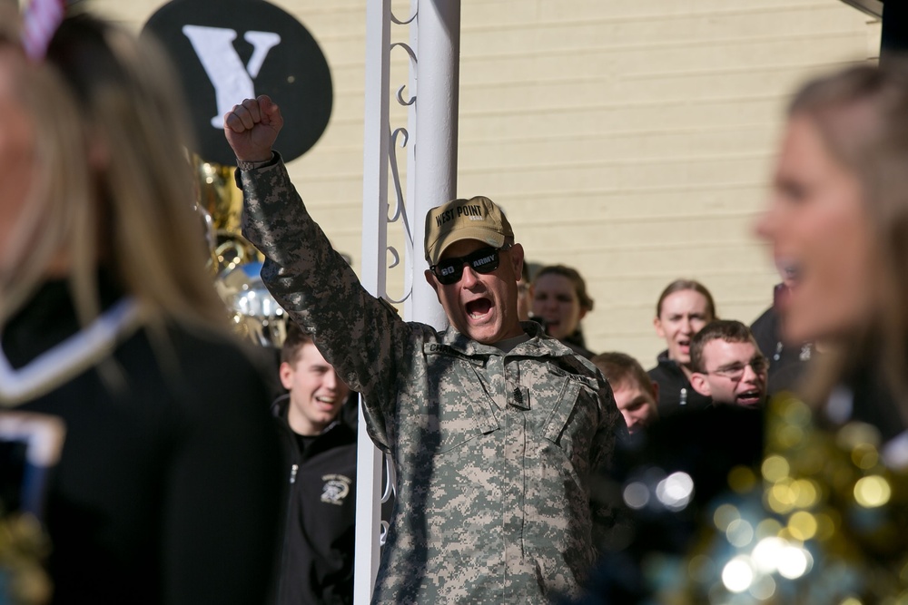 Prep rally Army-Navy game