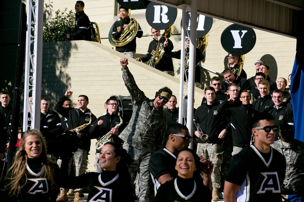Prep rally Army-Navy game