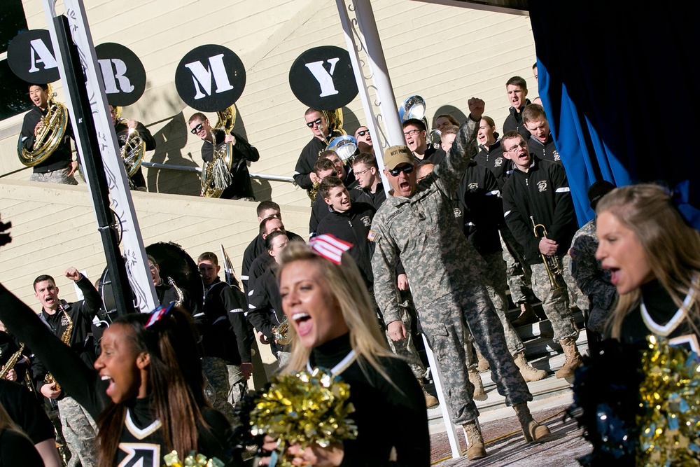 Prep rally Army-Navy game
