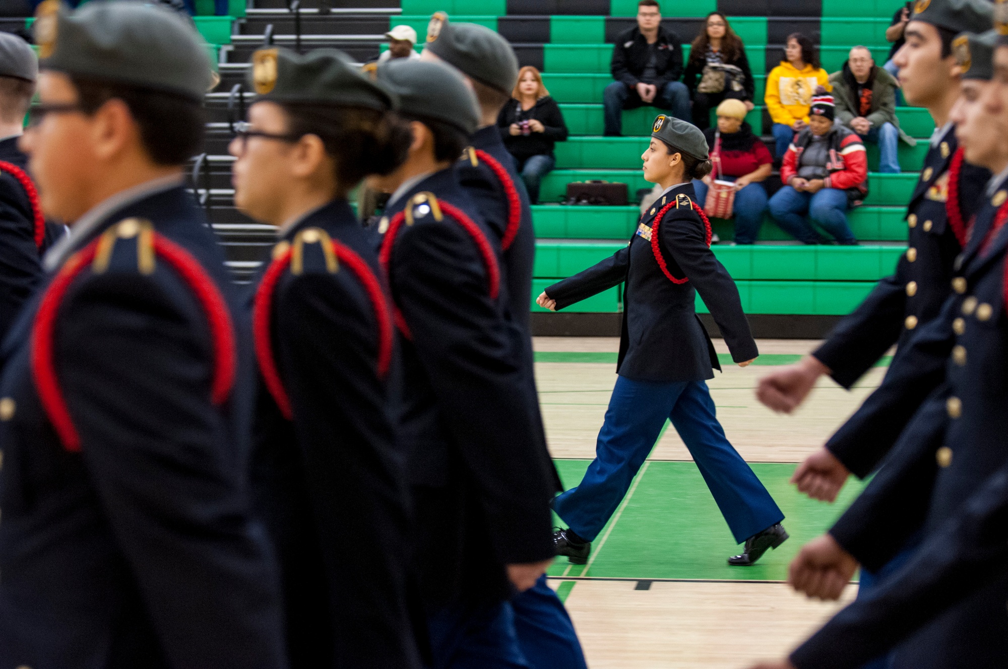 DVIDS - Images - LA Rams coaches host clinic for Combat Center youth [Image  2 of 5]