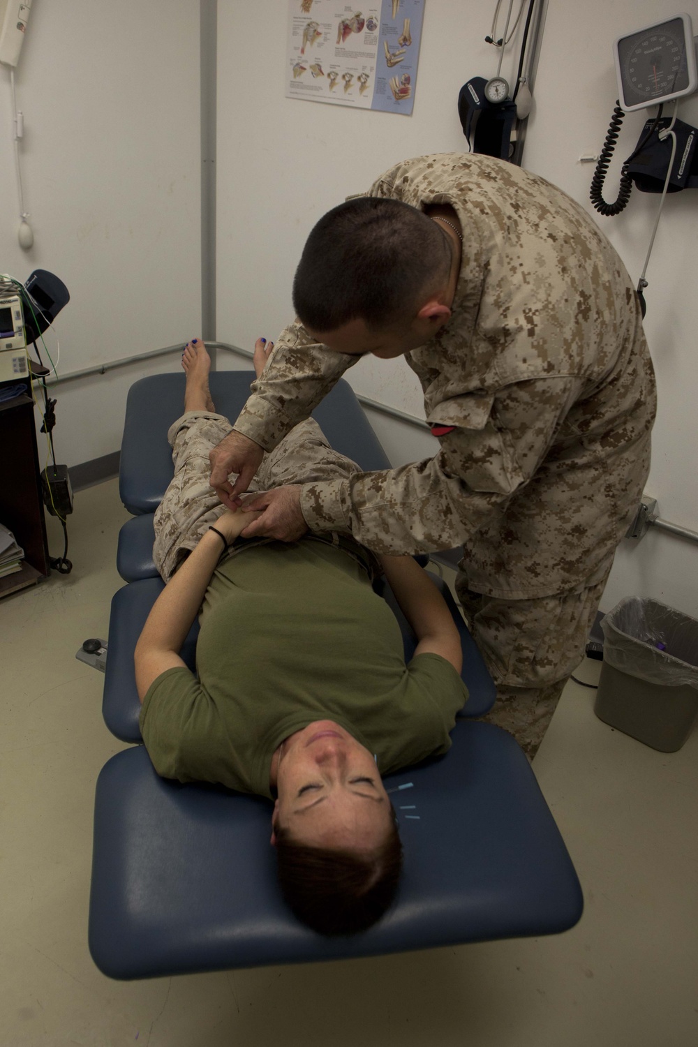 On pins and needles: Navy doctor branches out with deployment medicine