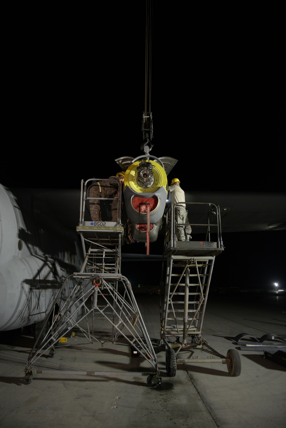C-130 engine swap