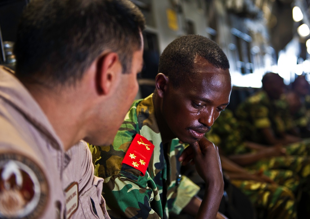 US assists Burundi with deployment to Central Africa Republic