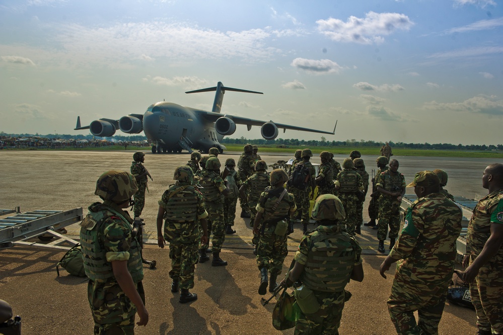 US assists Burundi with deployment to Central Africa Republic