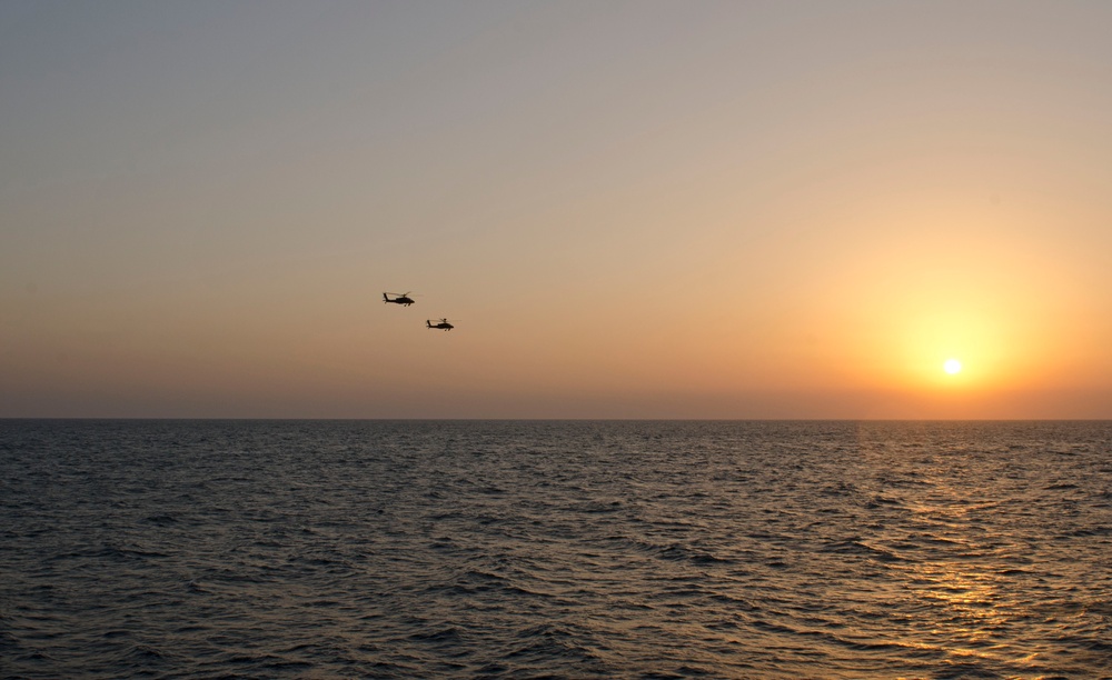 Army partners with Navy during training exercise in Arabian Gulf