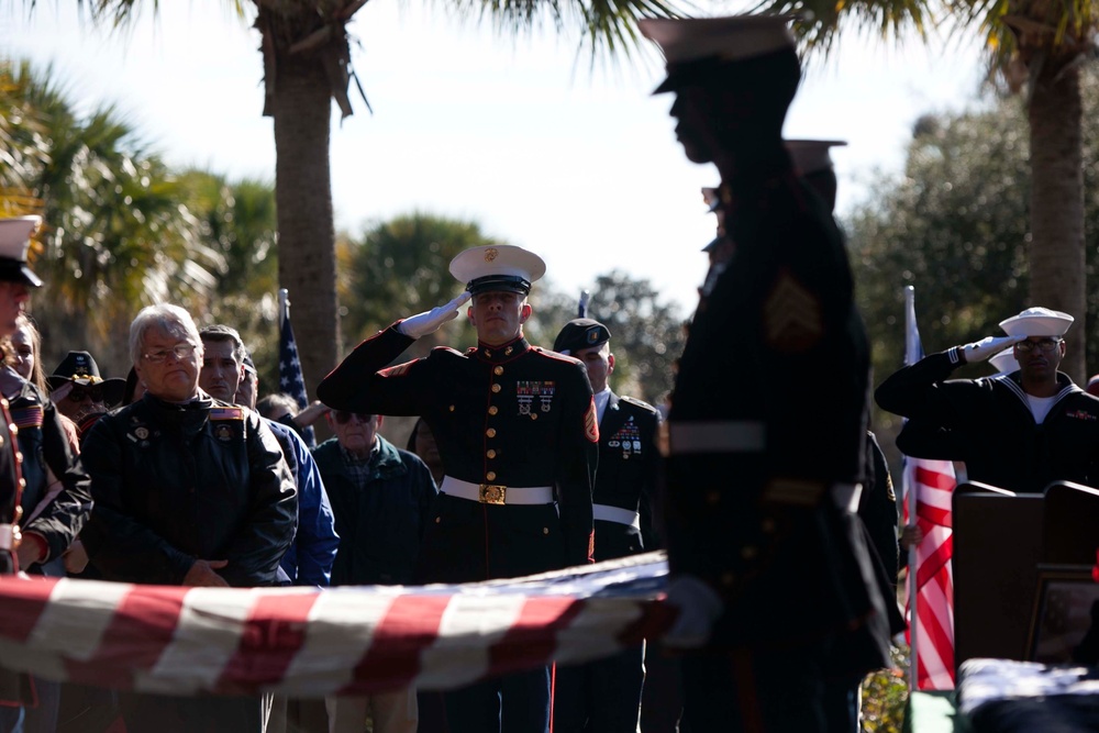 Service members honor those forgotten