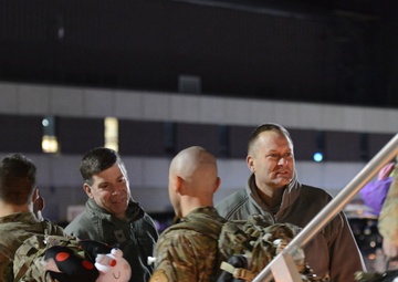 New York Air National Guard members return to Stewart Air Natonal Guard Base from Afghanistan