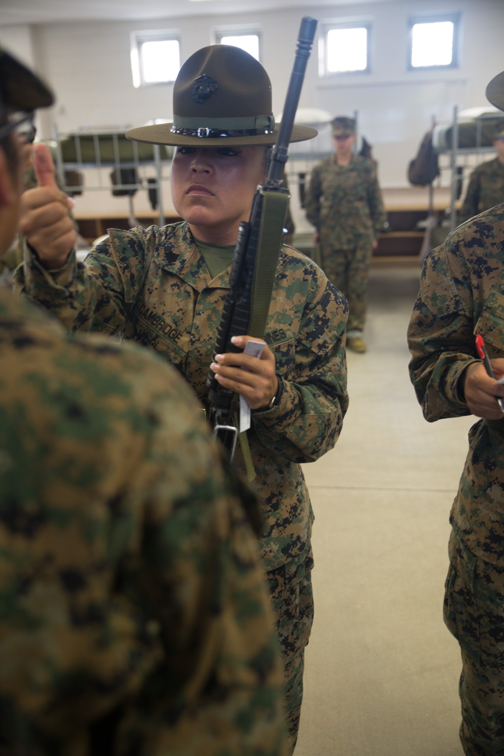 DVIDS - Images - Photo Gallery: Marine recruits face senior drill ...