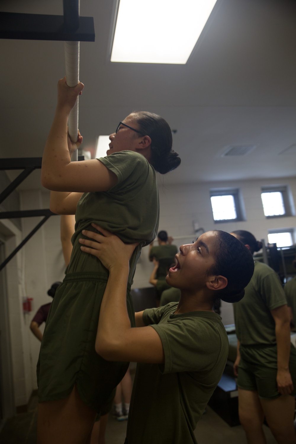Photo Gallery: Parris Island recruits strive to meet Corps' high physical fitness standards