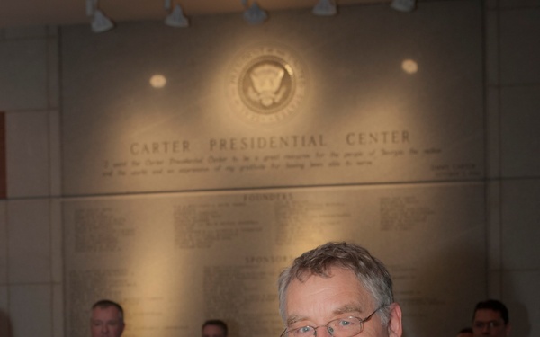 Carter Presidential Library delivers a band of holiday cheer