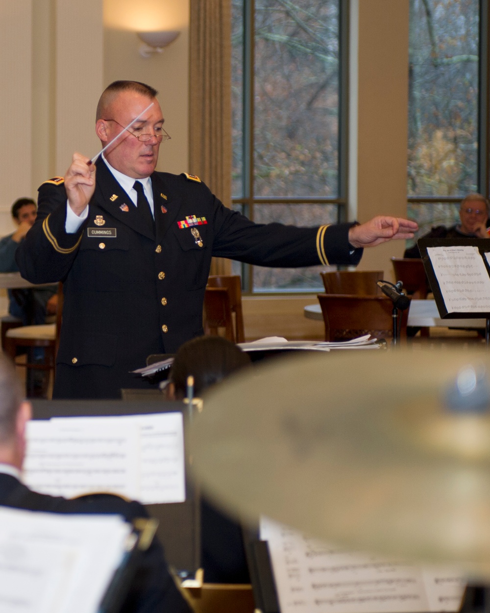 Georgia National Guard Band spreads cheer through music