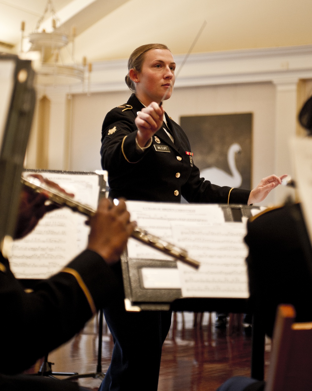 Georgia National Guard Band spreads cheer through music