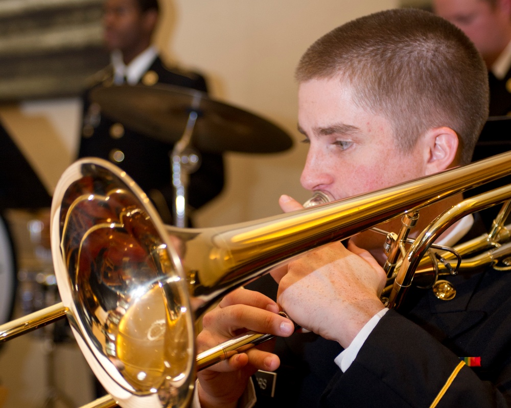 Georgia National Guard Band Spreads Cheer Through Music