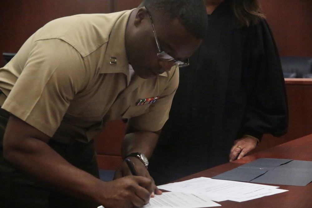 Captain becomes Marine Corps SAUSA in Guam