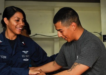 Boxer sailors and Marines step it up during deployment