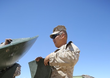Communication, Data Marines work together to gain service during ITX