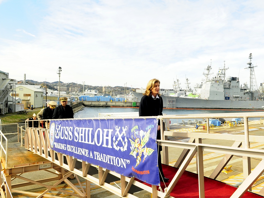 Ambassador Kennedy visits Fleet Activities Yokosuka