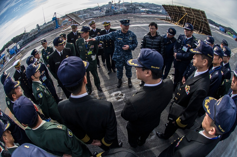 USS George Washington activity