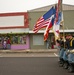 1st Cavalry Division Color Guard leads Children's Christmas Parade