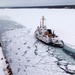 USCGC Biscayne Bay breaks ice