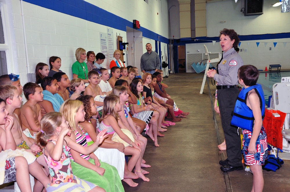 YMCA, Corps teaches youth water safety