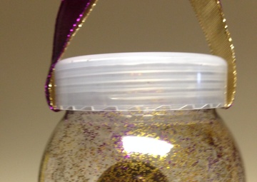 New York National Guard Ornament graces tree in the office of Vice President's wife