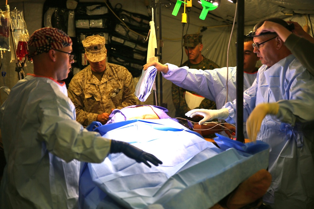 Alpha Surgical Company conducts realistic pre-deployment training