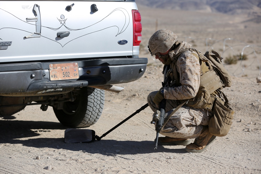 Lane training: Infantrymen mimic combat environment checkpoints