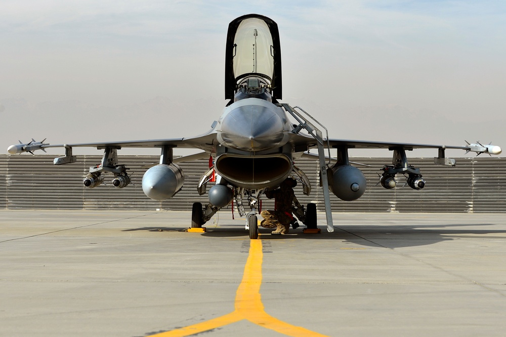 Bagram runway reopens: First F-16s arrive