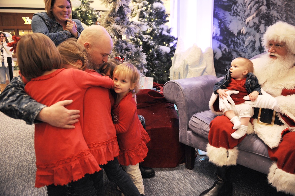 Five young girls get their Christmas wish