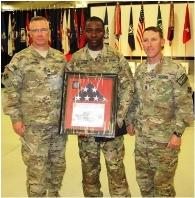 'Big Red One' soldier becomes US citizen during ceremony in Afghanistan